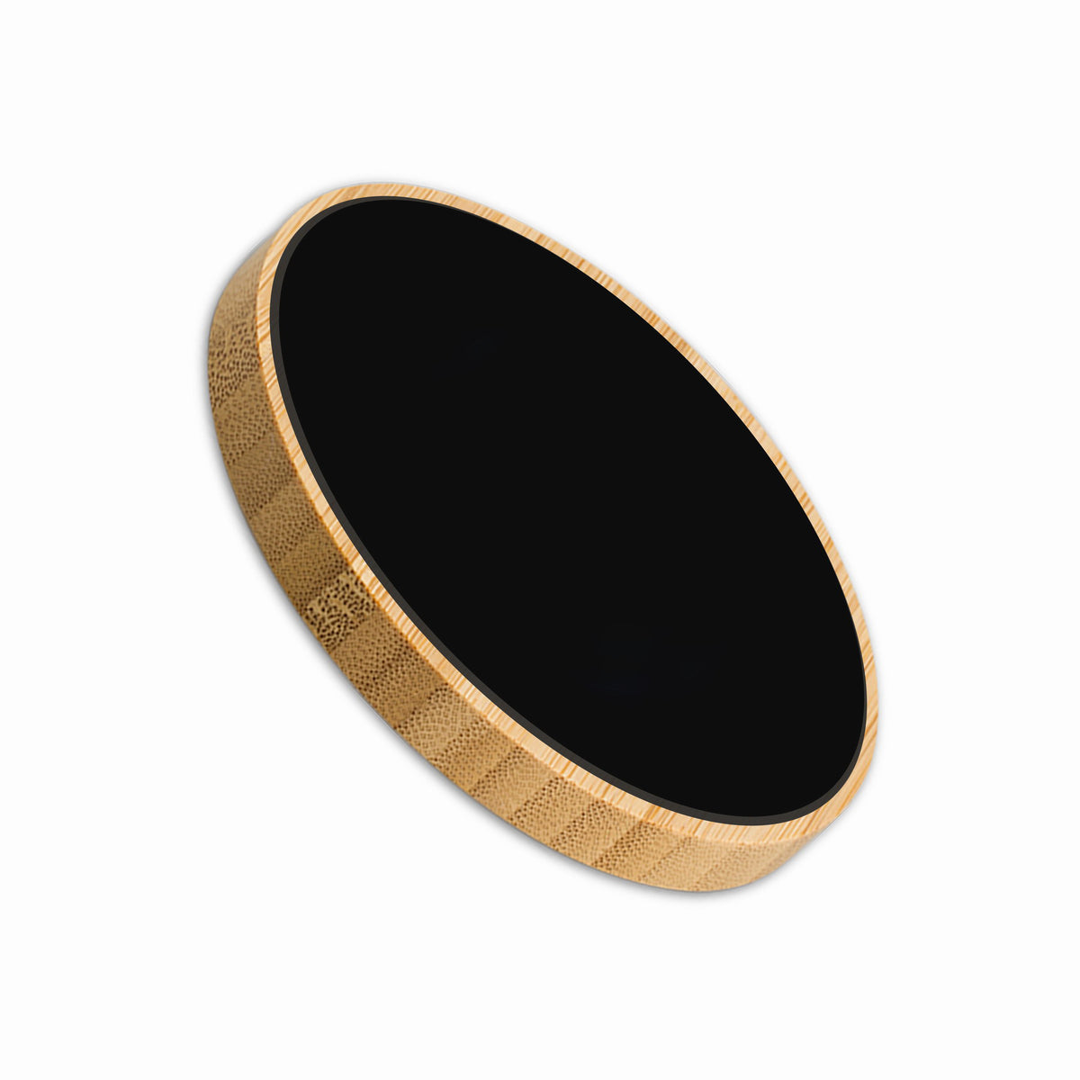 Bamboo Full Color Flashing LED Light Up Wireless Charger