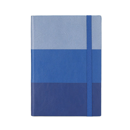 A5 College Ruled Journal PU Notebook W/ Elastic Closure