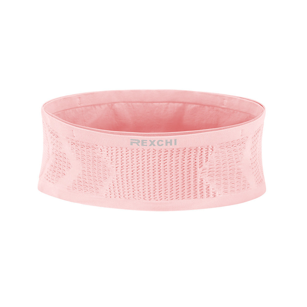 Multifunctional Knit Breathable Concealed Waist Bag For Women Men Outdoor Activities(M)