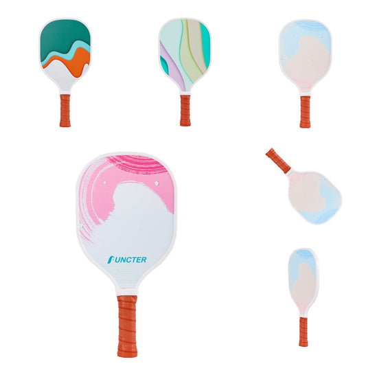 Children Custome Wooden Pickleball Rackets Edge Wrapping