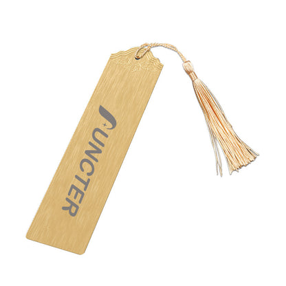 Metal Bookmark With Tassel