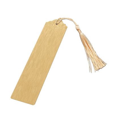 Metal Bookmark With Tassel