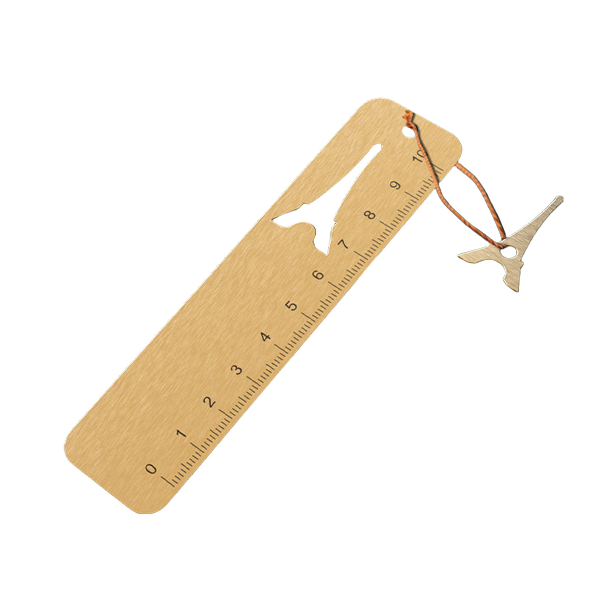 Eiffel Tower Hollowed Out Metal Bookmark