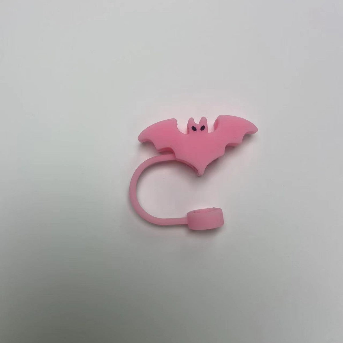 Bat Shape Silicone Straw Covers Cap