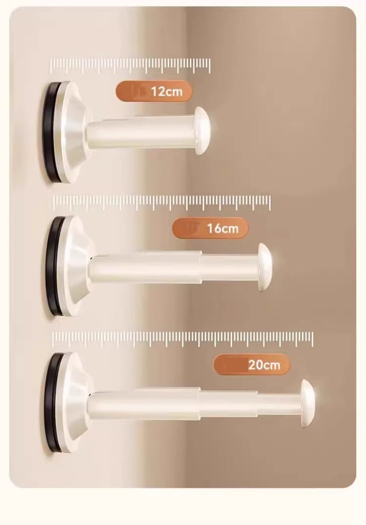 Suction Cup Hanger Organizer Hanger Storage Rack