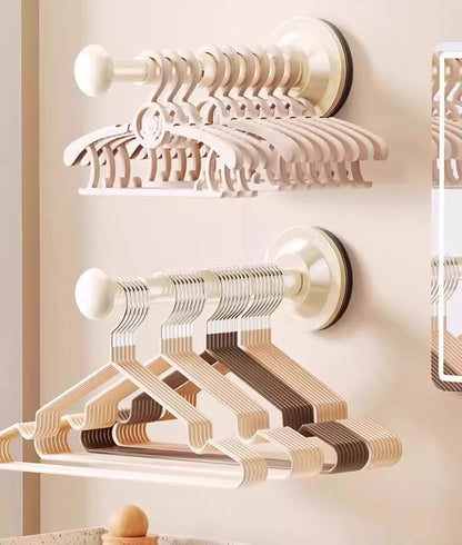 Suction Cup Hanger Organizer Hanger Storage Rack