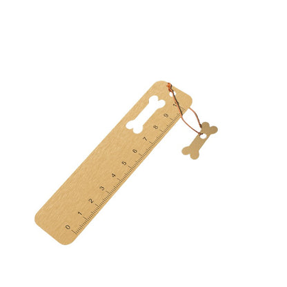 Bone Shape Hollowed Out Metal Bookmark
