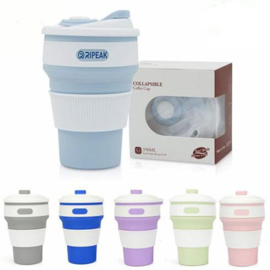 350ml Silicone Travel Folding Cup